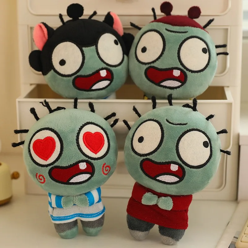 Nuevo Peluche de Zombie Parlante Creativo de Plants Vs. Zombies, Pequeño Hermano que te Adora y admira con Voz, Juguetes de Peluche Divertidos con Voz