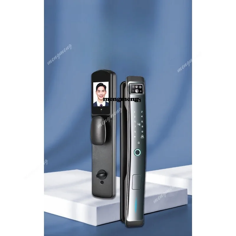 

Умный замок, распознавание лиц, замок с отпечатком пальца, автоматический комбинированный замок с видеоглазком для защиты от взлома виллы