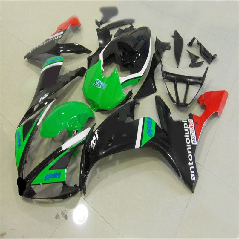 FOR YZF R1 04 05 06 white Green black Body Kit fairing for YZF R1 2006 YZF R1 2005 2004 High Quality Fairings Bodywork