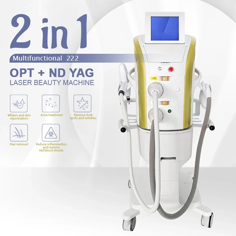 Hot Sale M22 OPT Hair Removal Beauty Machine Acne Treatment Wrinkle Removal Nd Yag Tattoo Remove Skin Whitening M22 Device