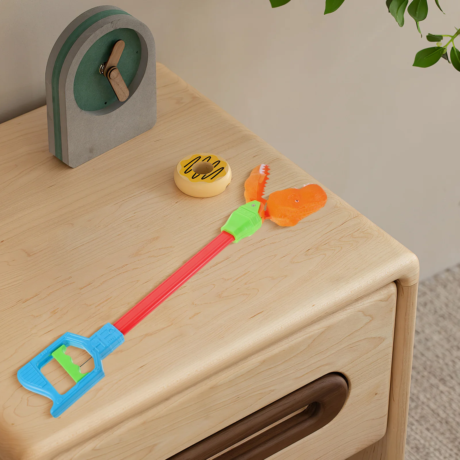 Jouets de bras mécaniques, pince de dinosaure, petit atteindre en plastique pour enfants, outil de ramassage de griffes, jouet pour les mains, école, maison, amusant en toute sécurité