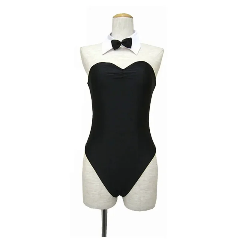 للجنسين أنيمي كوس حزن Haruhi Suzumiya الأرنب فتاة تأثيري ازياء الزي هالوين عيد الميلاد موحدة حجم مخصص M1