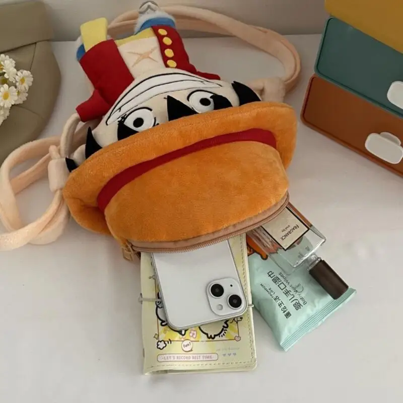 New One Piece Plush Shoulder Bag Creativity Long Arm Plush Crossbody Bag Portable Large Capacity Zipper Storage Bag Friend Gift view 6