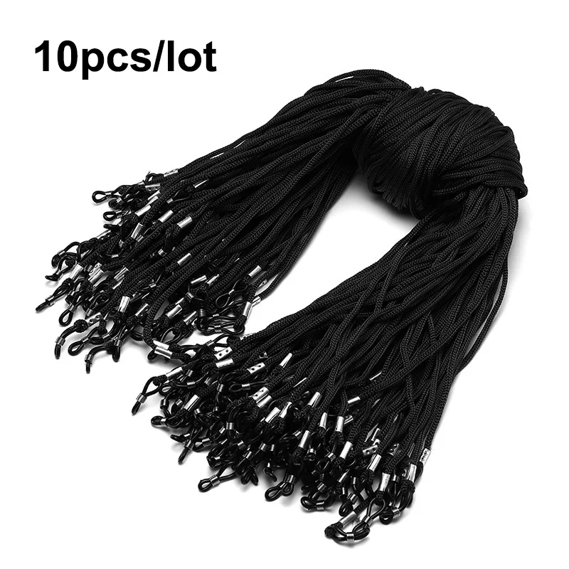 10 teile/los Nylon Brille String mehrfarbige Kordel halter Sonnenbrille für Tavel Outdoor Maske Linie Brillen Lanyard Hals Seil Riemen