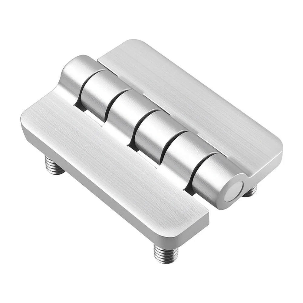 304 Grade SS Hinge for Cabinet and For Electrical Enclosure Applications Matte or Polished Finish 5.3 cm x 3.95 cm x 0.53 cm