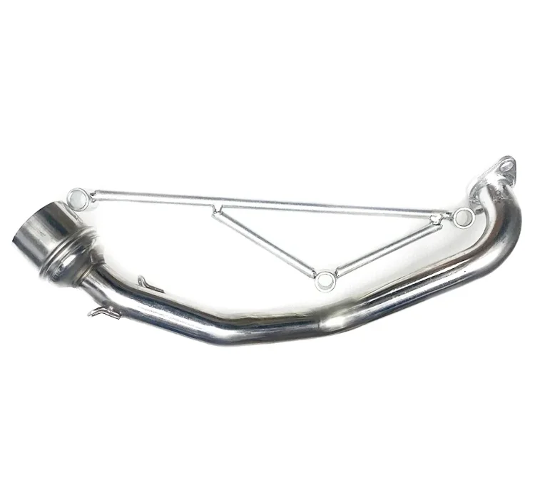 GY6 motorbike modified contact pipe GY6 125 150 cc Scooter motorcycle exhaust muffler contact pipe 152qmi 157qmj GY6 ENGINE