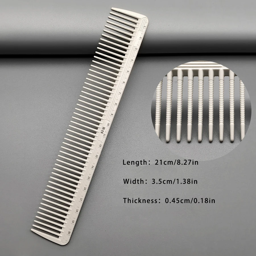 Siebenteiliges Kamm-Set, Professionelle Friseurkämme, Essentielles Haarschneidekamm-Set für Salon-Stylisten, ein Kamm-Set zur Verschönerung aller Frisuren, Kämme für Herren-/Damen-/Schwanz-/Ölfrisuren – Detail 9