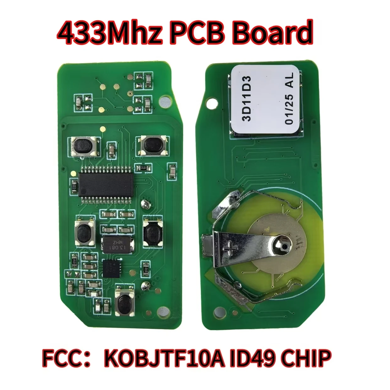 Jingxin ID49 Chip 315/433MHz KOBJTF10A Smart Key/PCB für Land Rover Range Rover Sport Evoque Discovery 4 Freelander für Jaguar – Detail 11