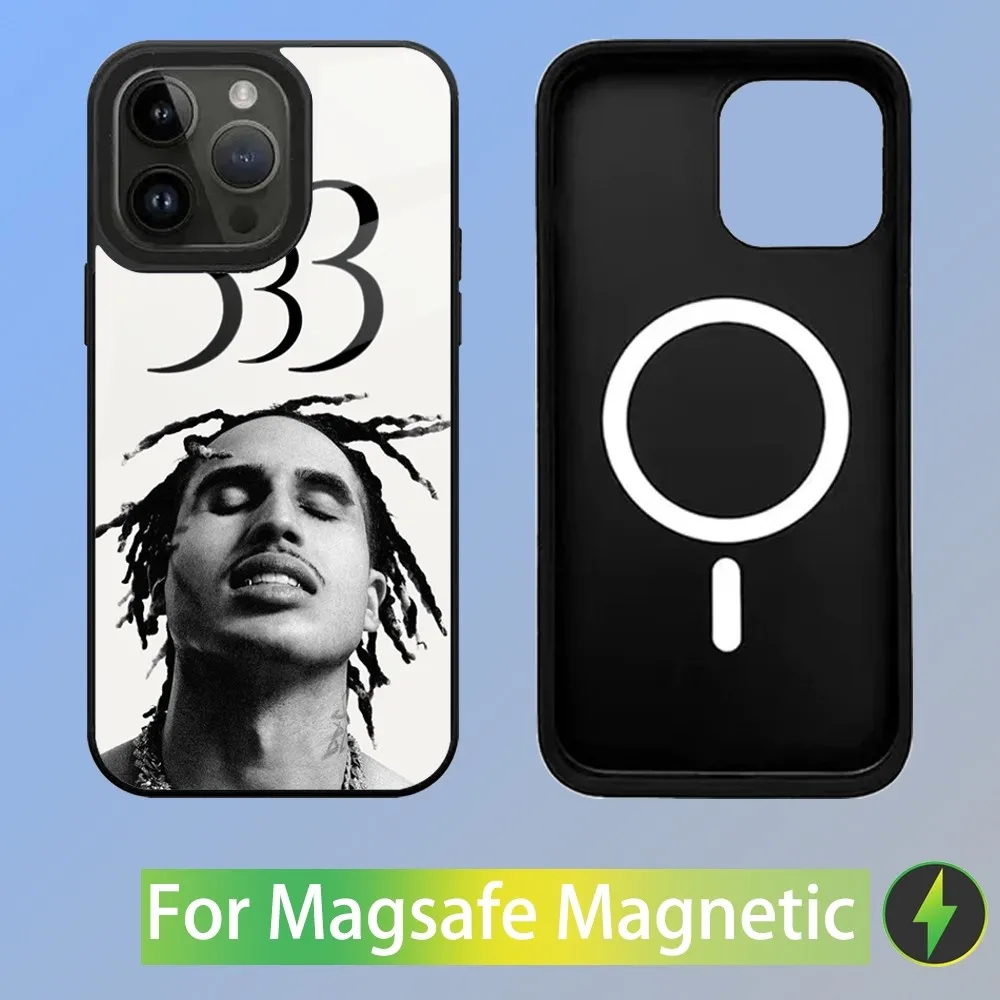 Rapper Matue 333 Album Phone Case For iPhone 16,15,14,13,12,11,Plus,Pro,Max Mini Magsafe Magnetic Wireless Charging