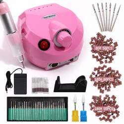 Professional Electric Nail Drill Machine Micromotor Gel Polishing Pedicure Cutter Polisher Dremel Grinder Lathe Manicure Sander