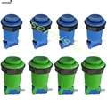 8 pcs blue- green