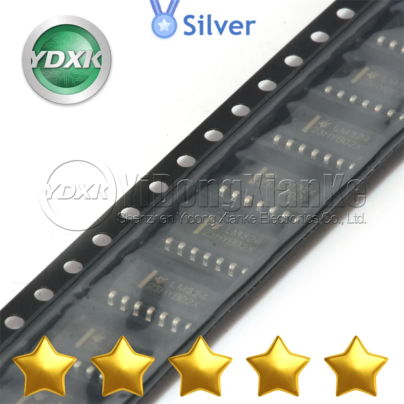 LM324DR SOP14 Electronic Components LM324DT LM324F LM324M LM324M NOPB LM339 New Original LM339ADR