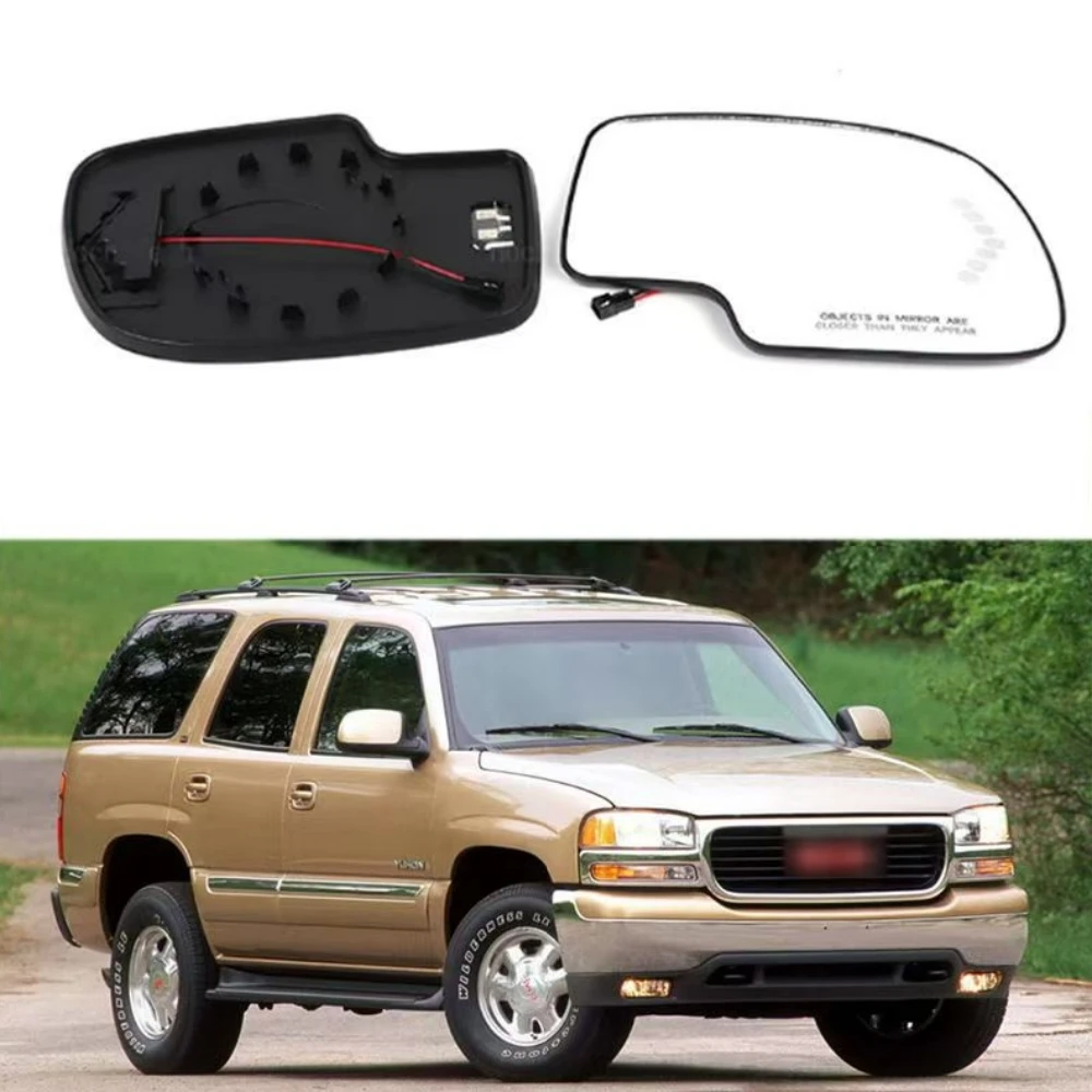 

LED Mirror reversing mirror rearview mirror reflector glass for Cadillac Escalade 2003-06 for Chevrolet Avalanche Silverado GMC