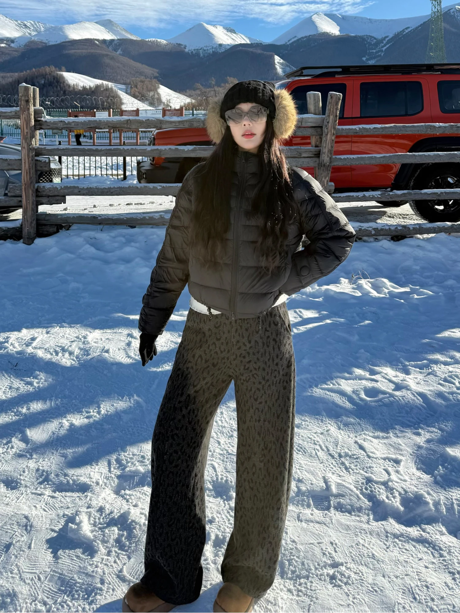 

Slim Fit ort Lightweight Stand Collar Du down Jaet for Women Sweet Sle Warm Nylon Fabric High Waist Long Sve Zipper