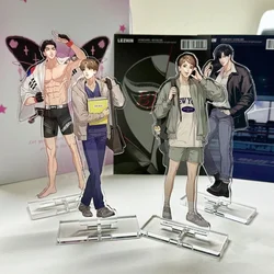 Korean BL Manwha BJ Alex Acrylic Stand Jiwon Dong Gyun Figure Display Manga Goods Collection Desk Ornament Decor Accesorios Gift