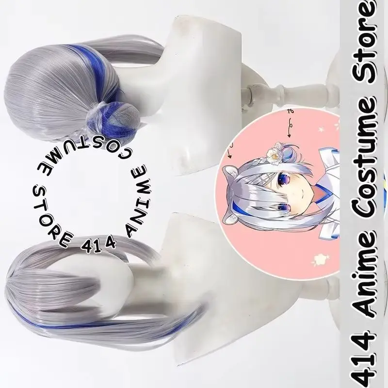 

Game & Anime Amane Kanata Cosplay Wig hololive Heat-Resistant Fiber Synthetic Hair