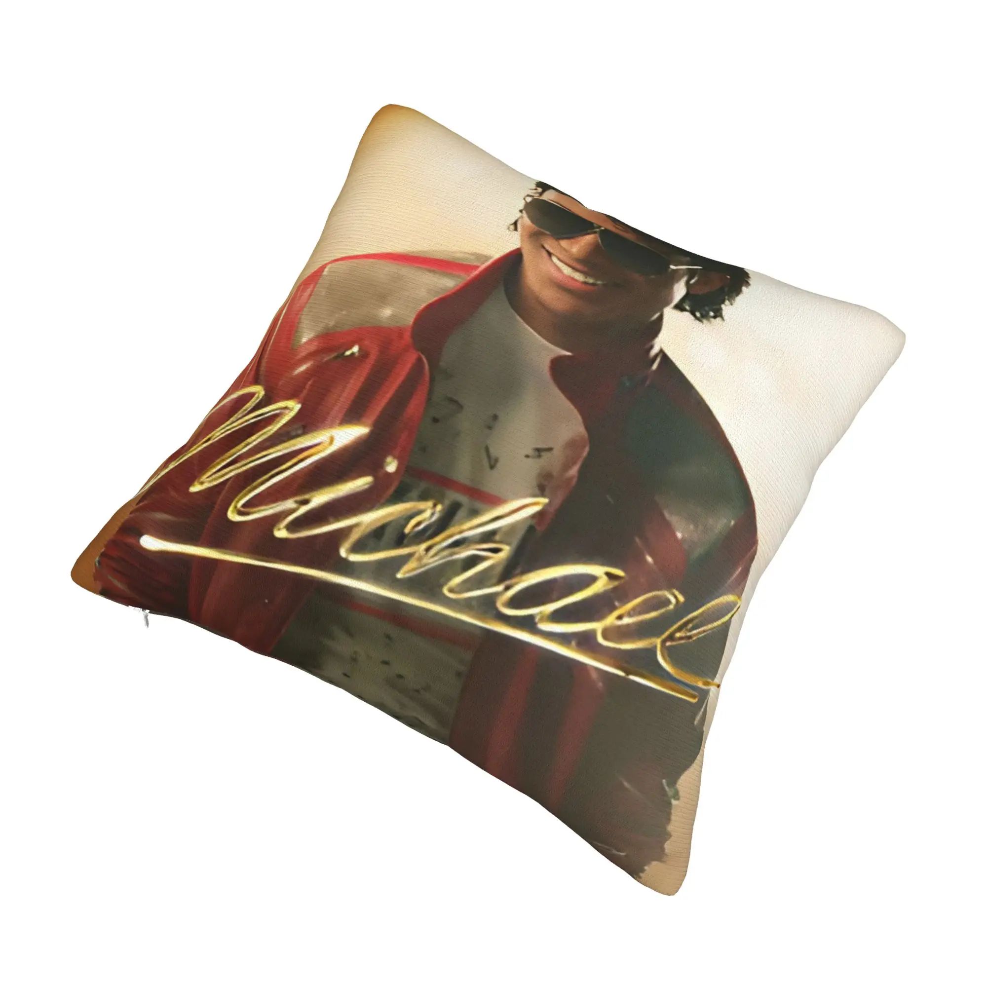 Decorative Pillow Cover Singer Michael Jacksons MJ Tour 2026 Accessories Sofa  Pillow Case Cover Zippered Multi-Size