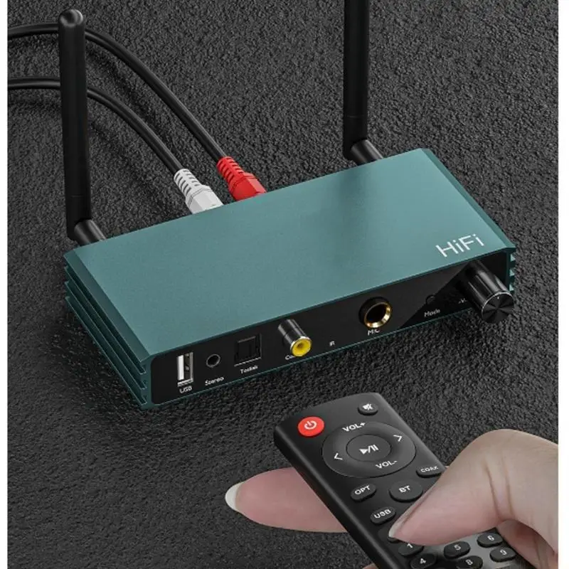 E56B Bluetooth-compatible Digital to Analog Converters Bluetooth-compatible Digital 2 Devices Support Volumes Control