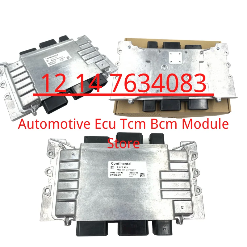 

12 14 7634083 for BMW F02 730Li 730i 523i 528i 523Li 528Li 520Li X3 28iX 530i N52N MSV90 ENGINE COMPUTER MODULE 7634083 ECU ECM