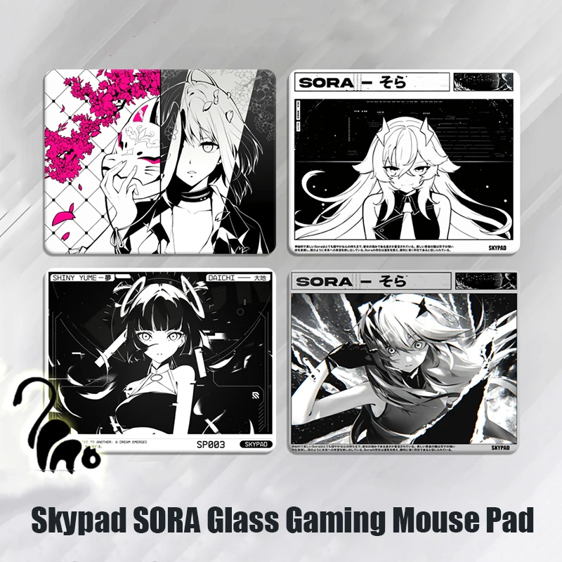 Skypad SORA Y2k Gaming Mouse Pad YUME Smooth Frosted Surface Desk