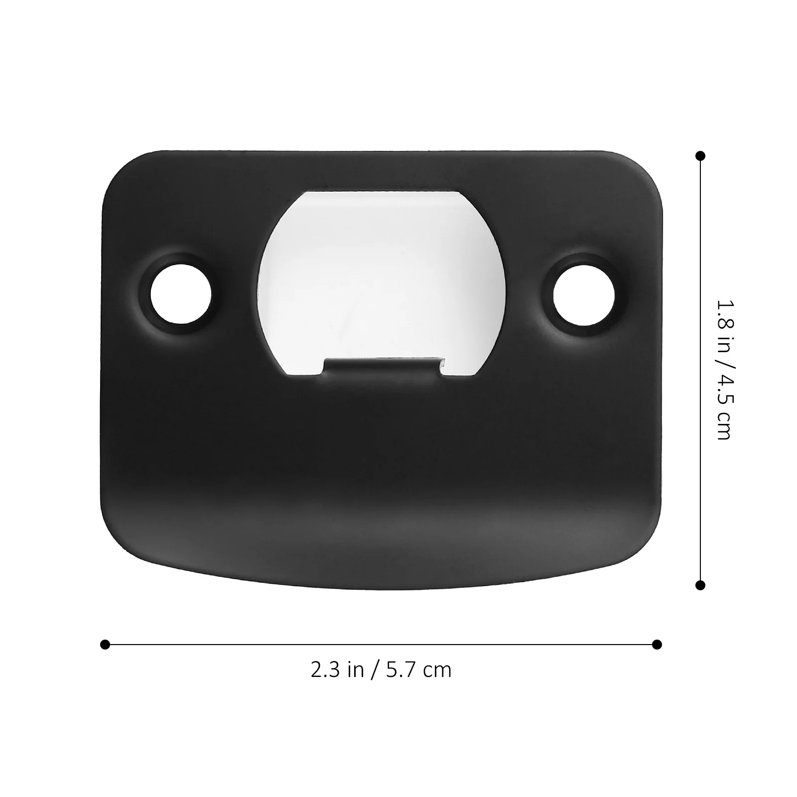 4 قطعة لوحة سترايك معدنية ديدبولت غطاء لوحات أمن الوطن الصلب مزلاج الباب الأمامي تعزيز عدة لوحة تعزيز الباب