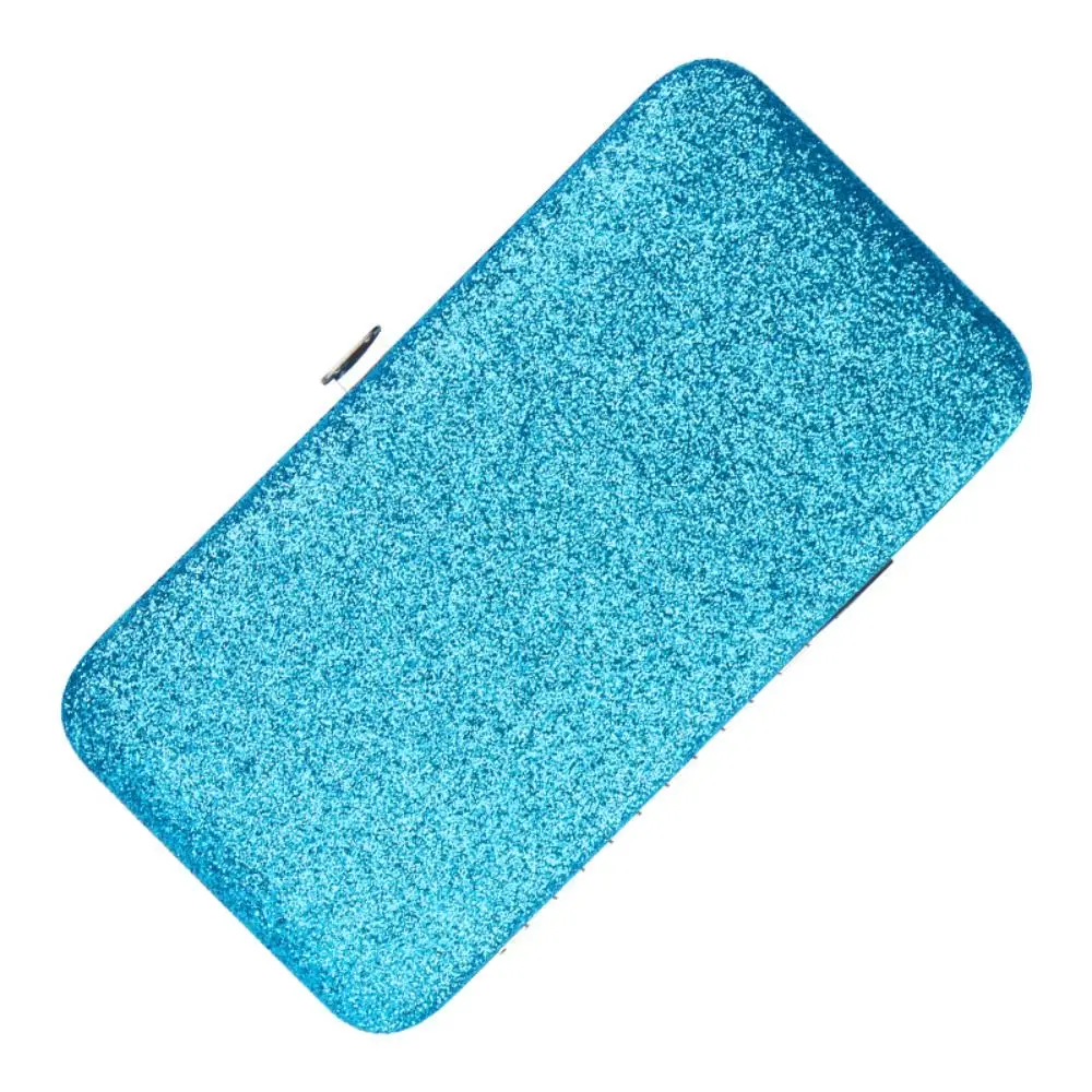 Glanzende Wimperverlenging Pincet Box Beschermende PVC Wimperverlenging Pincet Organizer 10 Kleuren Draagbare Wimper Pincet Tas