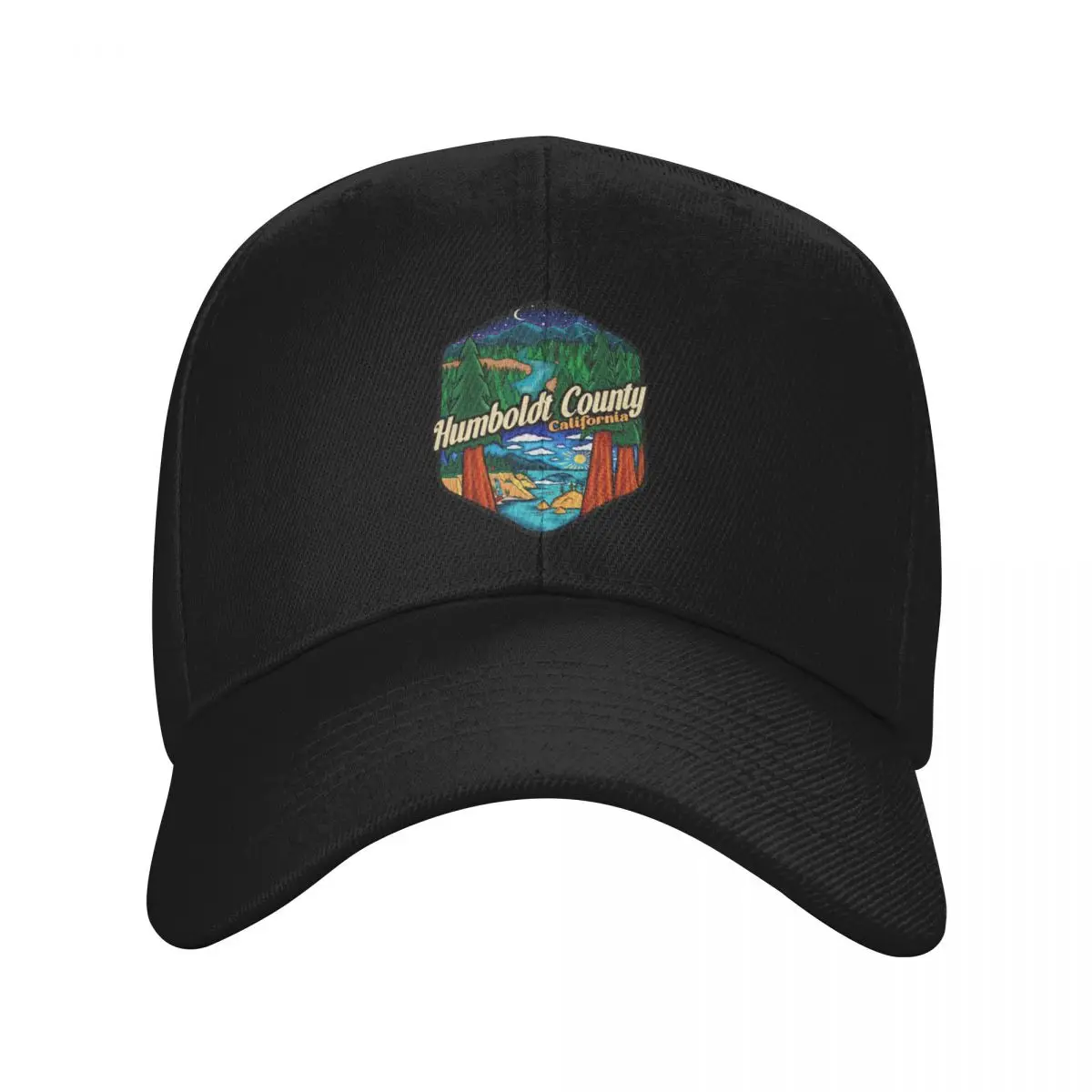 

Humboldt County Baseball Cap fishing caps man Bobble Hat Baseball Men Women's