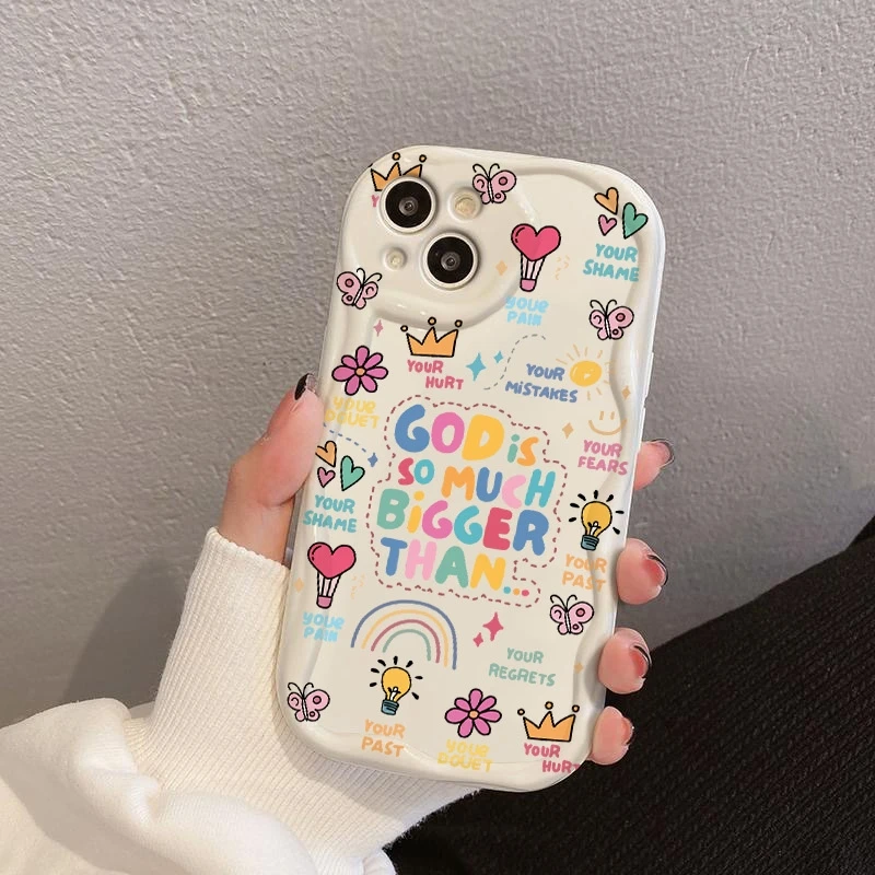 

Colorful Letter Trendy Pattern Phone Case For Xiaomi Redmi 14C 13 12 12C 13C Note 14 Pro Plus 5G 12S 11S 11 10 Shockproof Cover