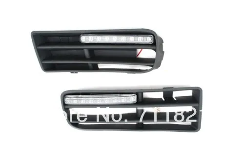 Lower Side Air Vent Grille With LED DRL For Volkswagen For VW Golf MK4