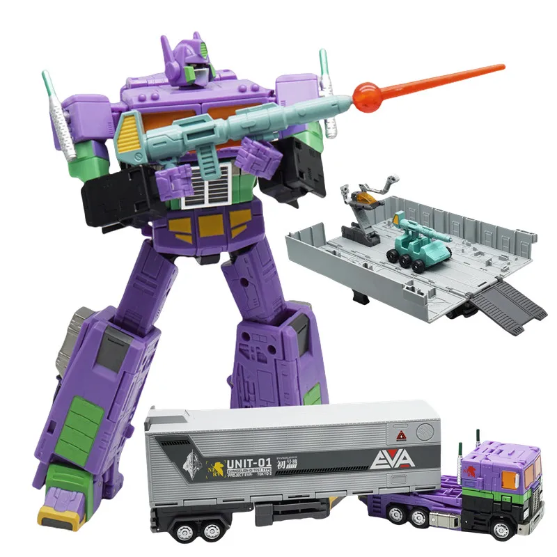 

AS TOYS AS08-EVA Трансформационная игрушка-командир Оптимус Прайм Фигурки робот Игрушки KO SS86 робот Коллекционные модели