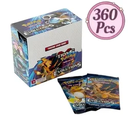 360Pcs Box Pokemon Card Shining Fates Style English Booster Battle Carte Trading Card Game Collection Cards Toys Kids Gifts