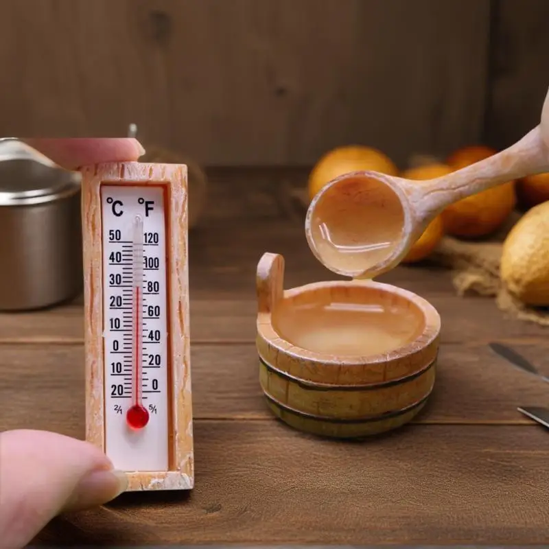 

1:12 миниатюрная сцена сауны кукольного домика, уникальная модель мебели для домашнего декора и аксессуаров