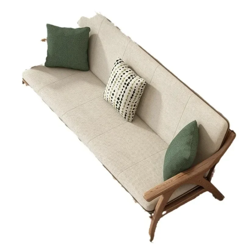 Sofa small apartment winter and summer technology cloth four seasons sofa
