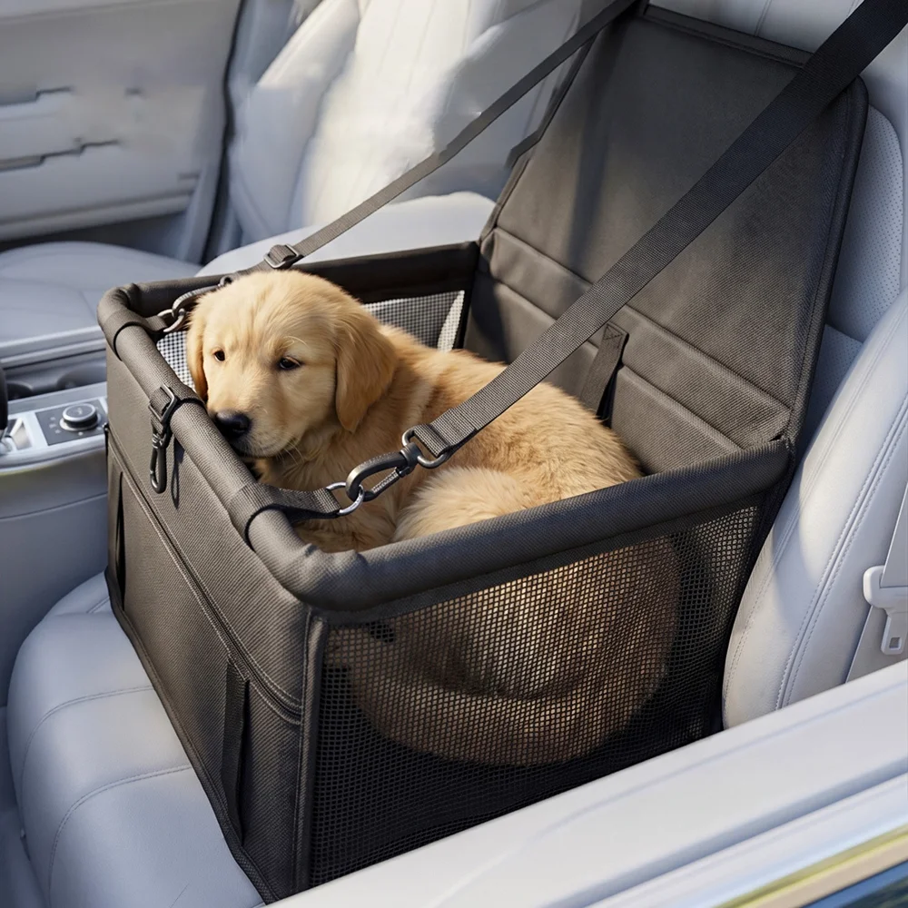 Bolsa de transporte impermeabl - Dog Car Seat Cover Waterproof Back Seat reseña y precio