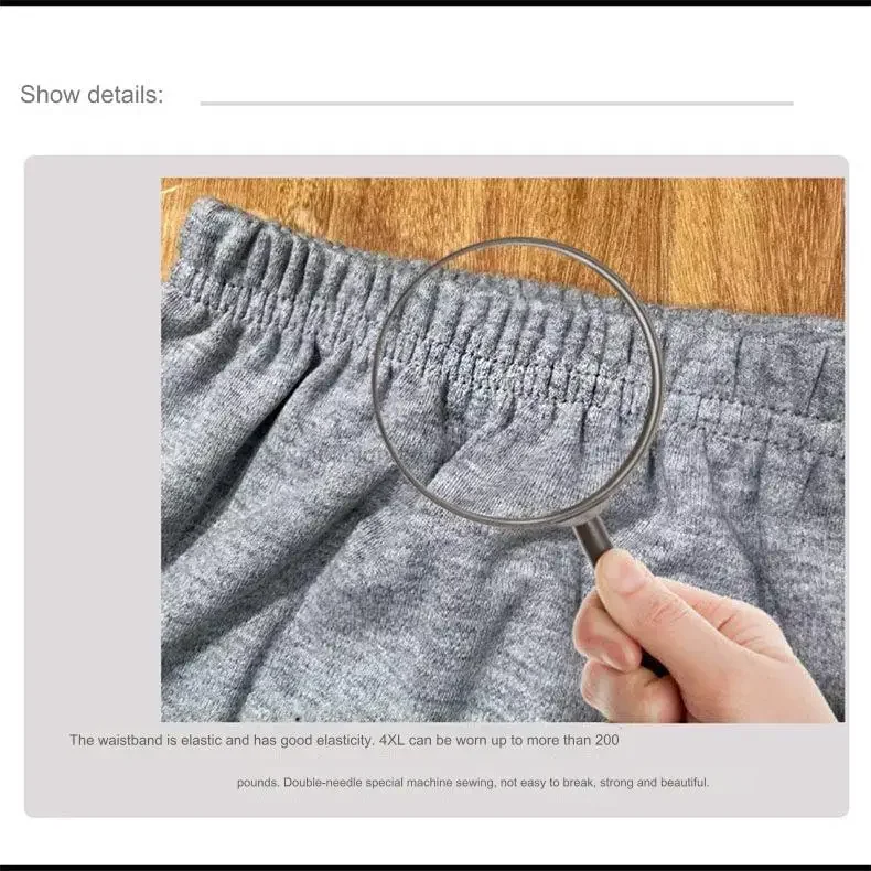 Pantalones cortos de entrepierna abierta para hombres y mujeres, ropa interior de algodón fino para el cuidado de la incontinencia, calzoncillos de verano para ancianos