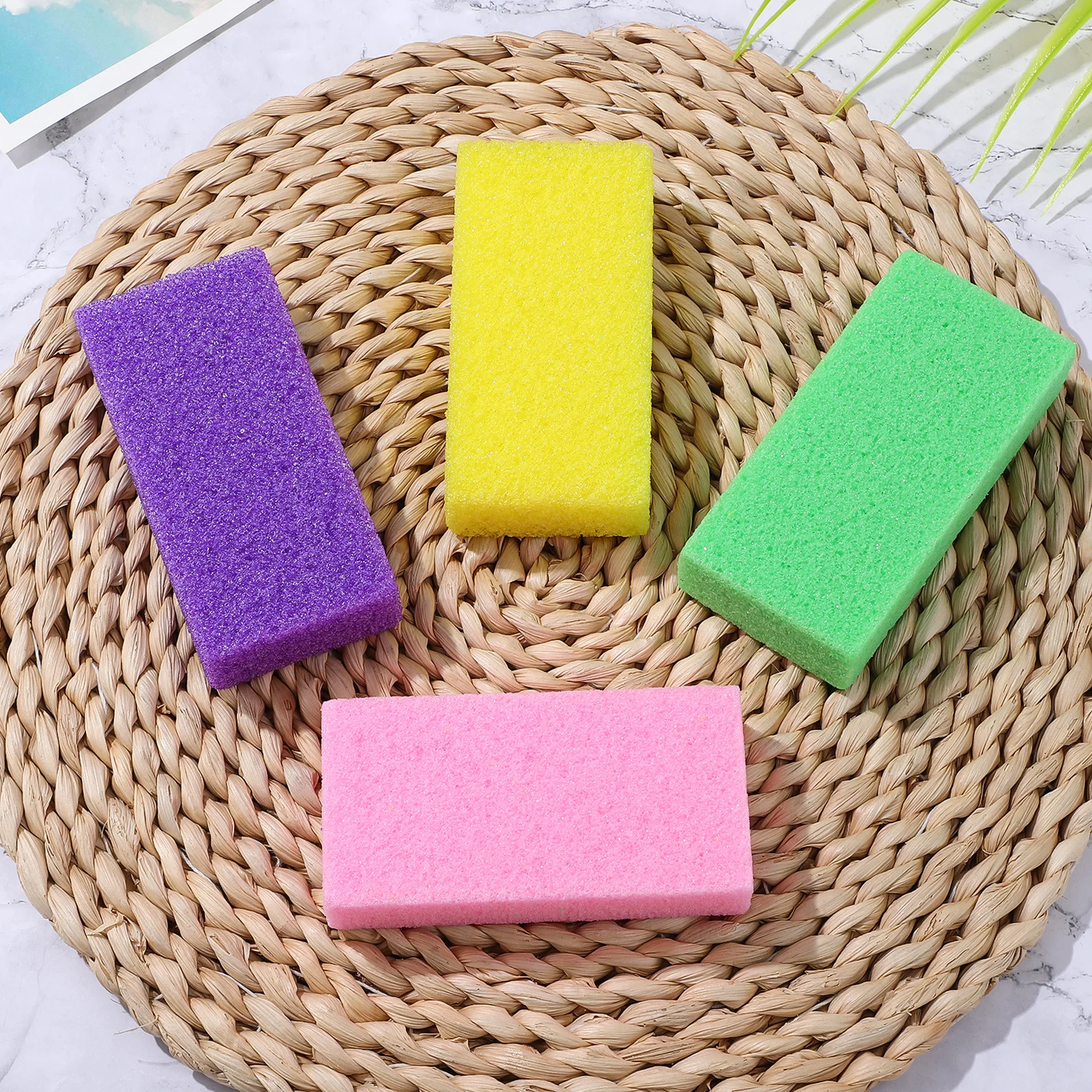 

12Pcs Foot Callus Remover Dead Skin Scrubber Pedicure Exfoliator Tool for Home Foot Care Pumice Stone for Feet