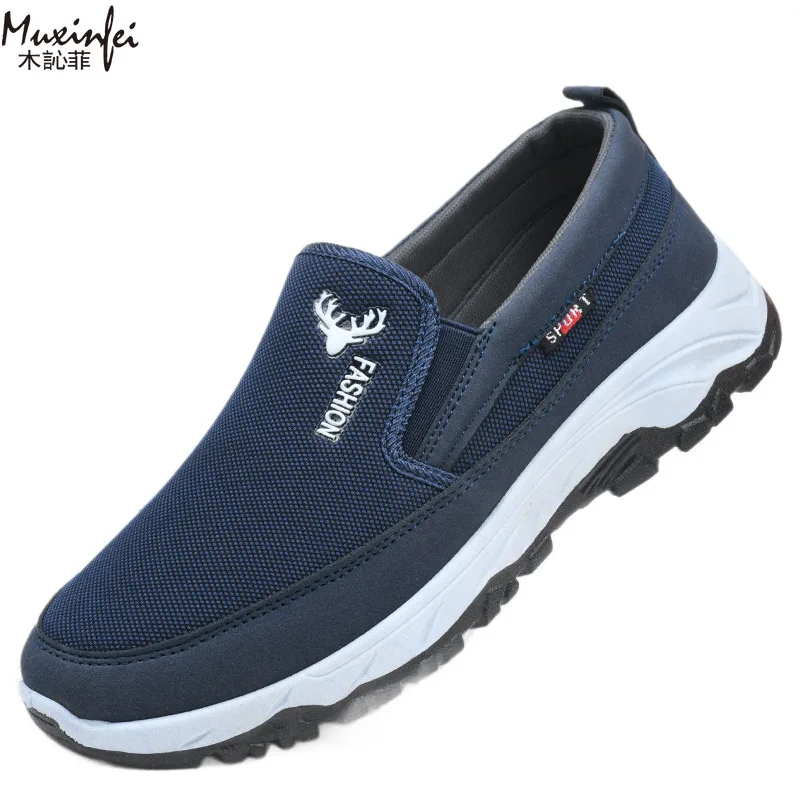 Frühlings- und Herbst-Stoffschuhe für Herren, Outdoor-Freizeitsportschuhe, weicher Boden, dicker Boden, verschleißfeste und rutschfeste Schuhe – Detail 6