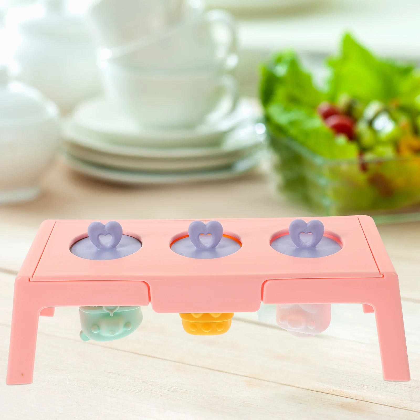 

Cartoon Silicone Ice Cream Molds Green Cute DIY Popsicles Maker Reusable Home Toddler Friendly Lollipops Jelly Chocolate Mold