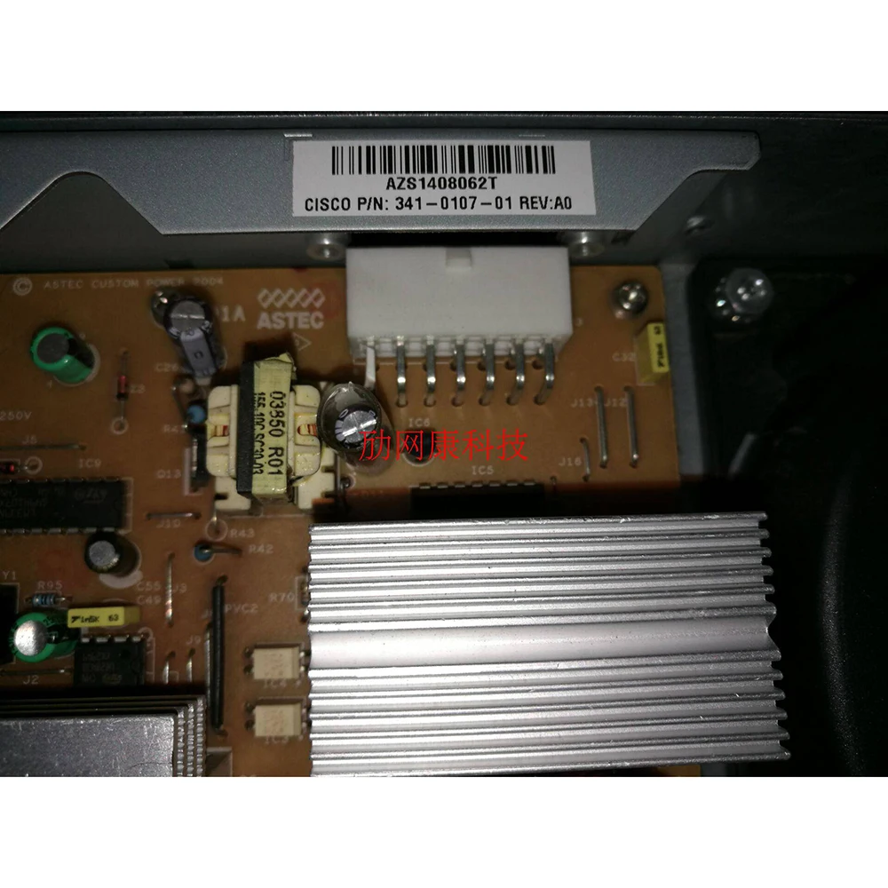 Fonte de alimentação 341-0107-01, para cisco ws-c3750g-48ts-s/e 3560g-48ts