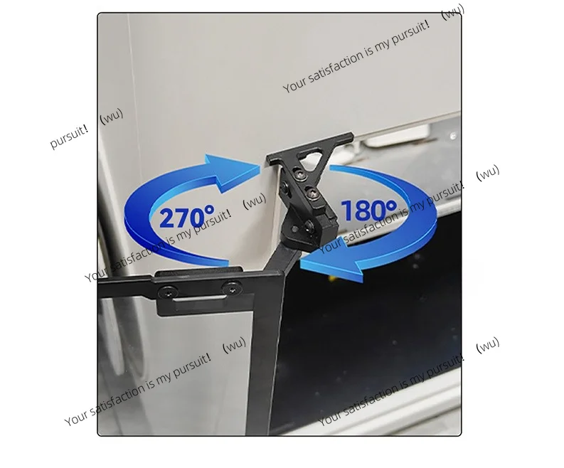 Suitable for fast manufacturing U1 series door hinge metal plate kit 180 ° turn 270 ° sealing door kit aluminum alloy