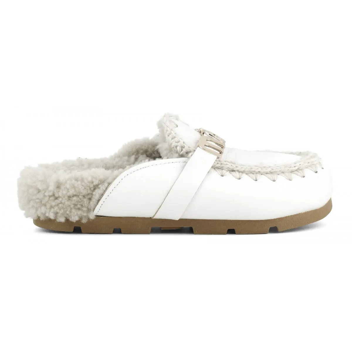 Zapatillas de invierno para mujer, zapatos planos originales de piel de oveja para esquiar, Bio Slide, cálidos y cómodos, a la moda