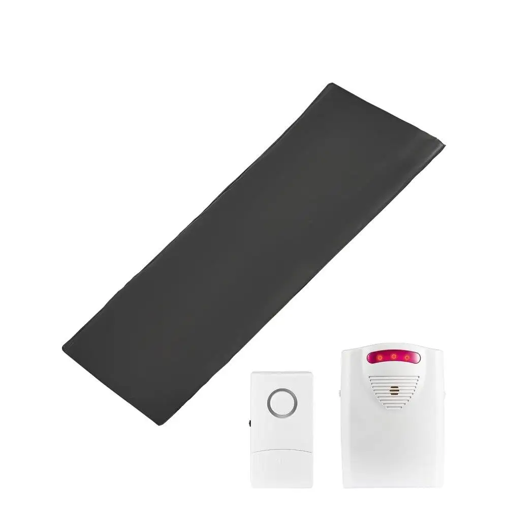 

Wireless Bed Alarm for elderly 14x30 Sensor Pad Pager