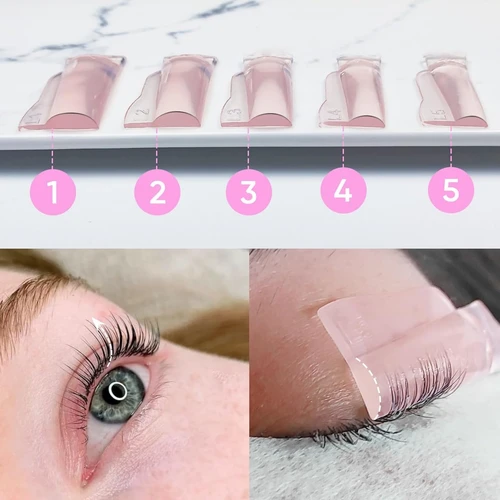 Imagen 2 del producto Libeauty-pestaña de silicona libre, permanente, elevador de pestañas, escudo, rizador de pestañas, rizador de pestañas, accesorios, herramientas de maquillaje