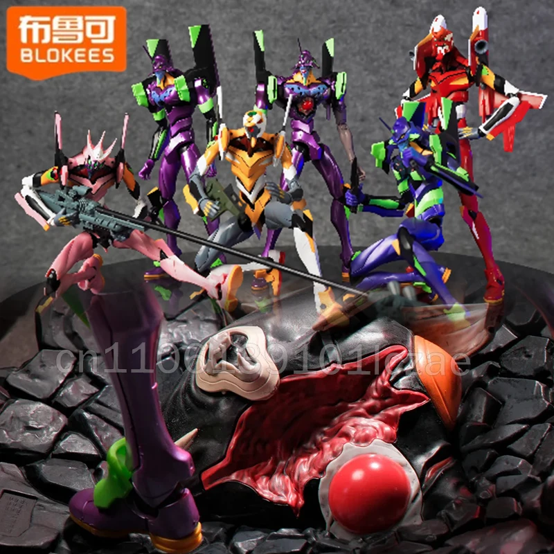 

НОВИНКА BLOKEES Evangelion AWAKENING Legend Edition EX EVA TEST TYPE-01 AWAKENING TV VER. Фигурка из коллекции Unit 8 Α Unit 1
