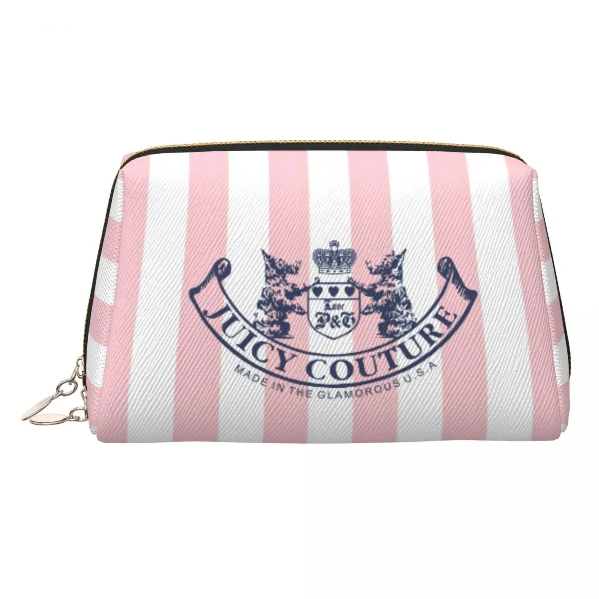 J-Juicy-C-Couture Bolsa de Cosméticos Portátil Grande de Cuero, Bolsa de Aseo de Viaje, Organizador Resistente al Agua para Hombres y Mujeres en Movimiento