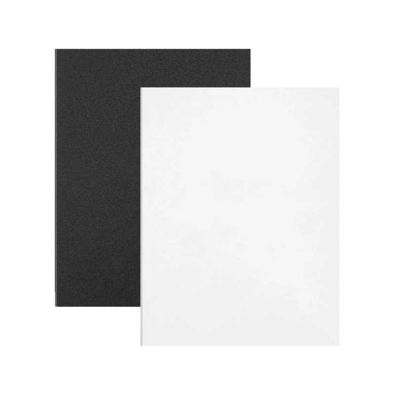 X90F ABS Plastic Sheets 4 Pack, 30.5 x 40.6 3 mm Thick Flat Boards for Model Work, DIY Fabrication, and Forming Use