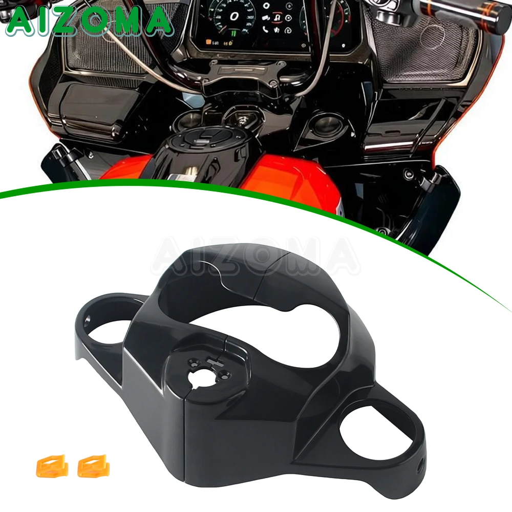 

For Harley Touring Road Glide 121 Cubic Inch Engine Motorcycle 2024+ Motorbike Keyhole Cover‌ Inner Fairing Unpainted Key Covers