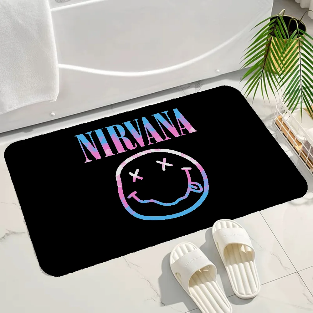 N-Nirvana Floor Mat Retro Multiple Choice Living Room Kitchen Rug Non-Slip Modern Home Decor