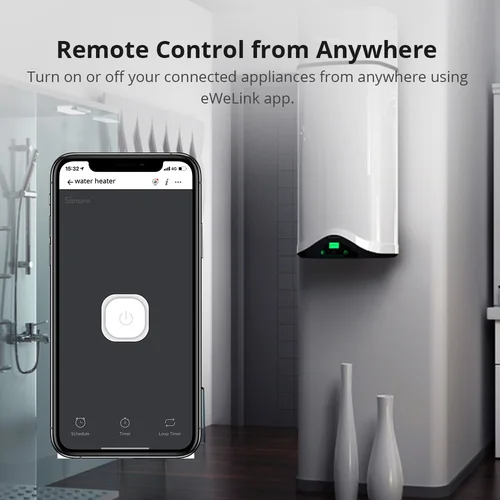Imagen 2 del producto SONOFF S26R2 UE/EE. UU./BR enchufe WiFi inteligente inalámbrico escena inteligente Control remoto de grupo a través de aplicación eWeLink compatible con Alexa Alice Google Home