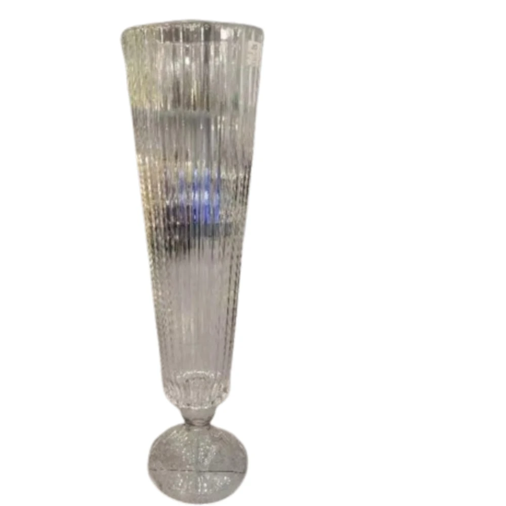 4 stks-10 stks 70 cm hoge kristallen tafel Staande glazen Kandelaars Bruiloft Hoge heldere kristallen Kandelaar Centerpieces - afbeelding 2